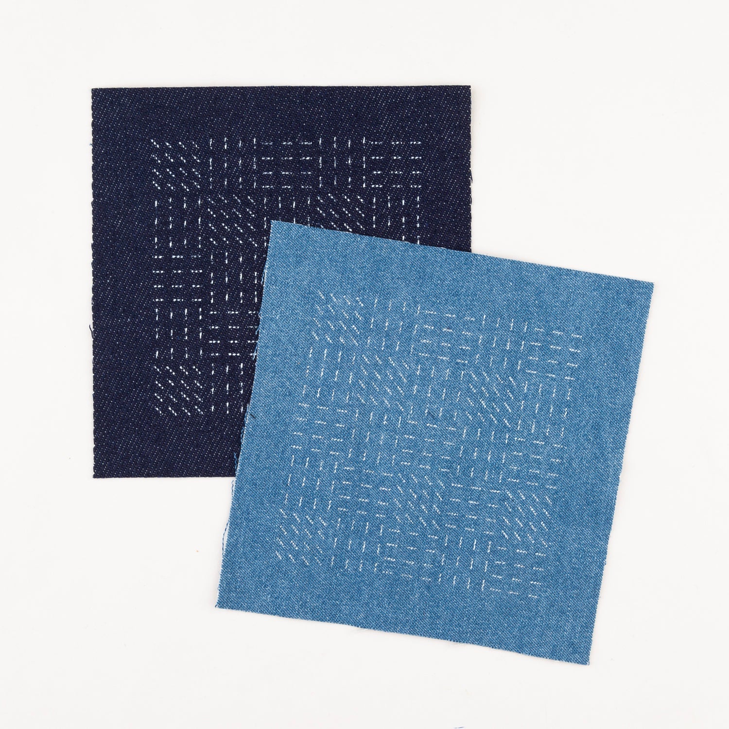 Denim Patch Embroidery Pattern Silkscreen - Miniature Rhino