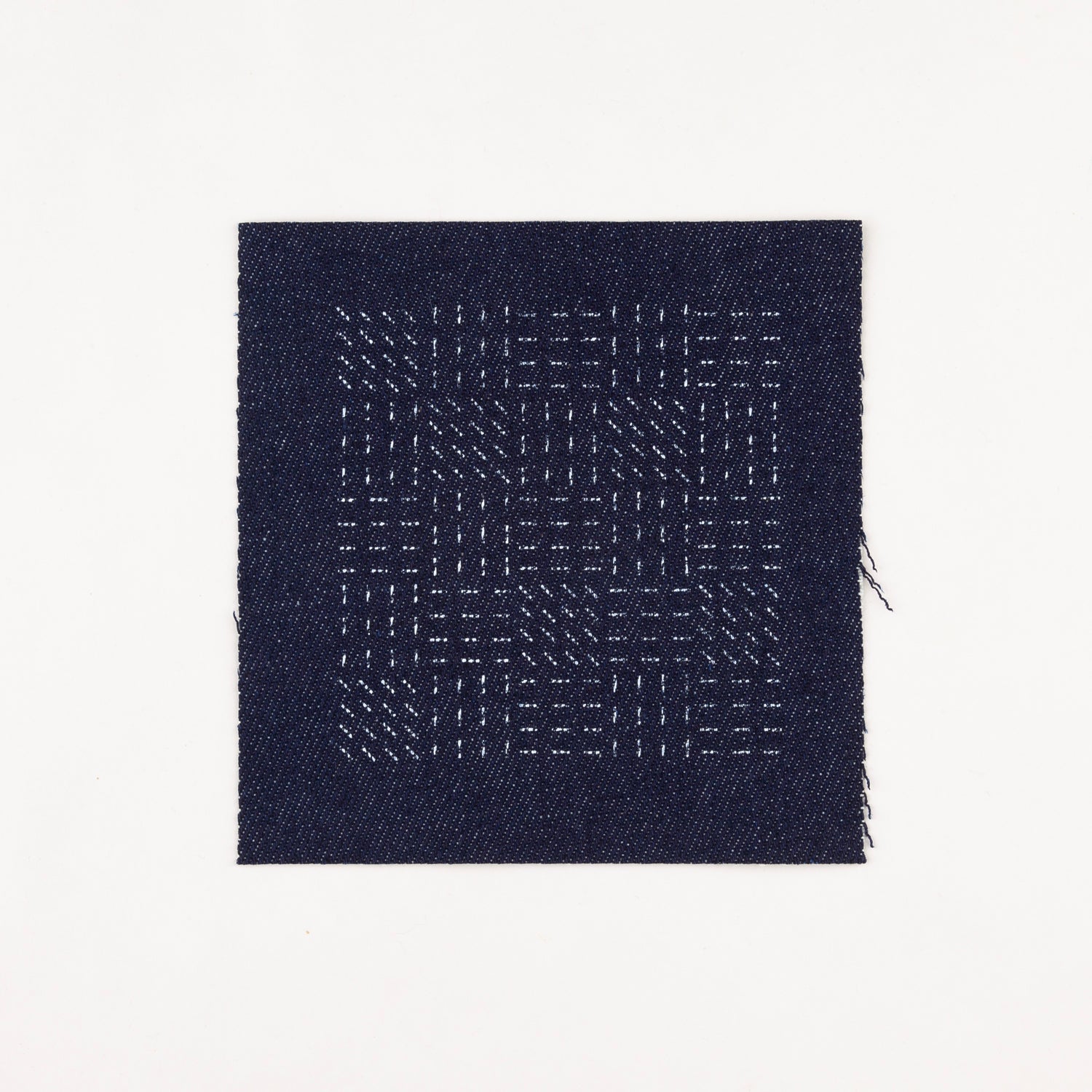 Denim Patch Embroidery Pattern Silkscreen - Miniature Rhino