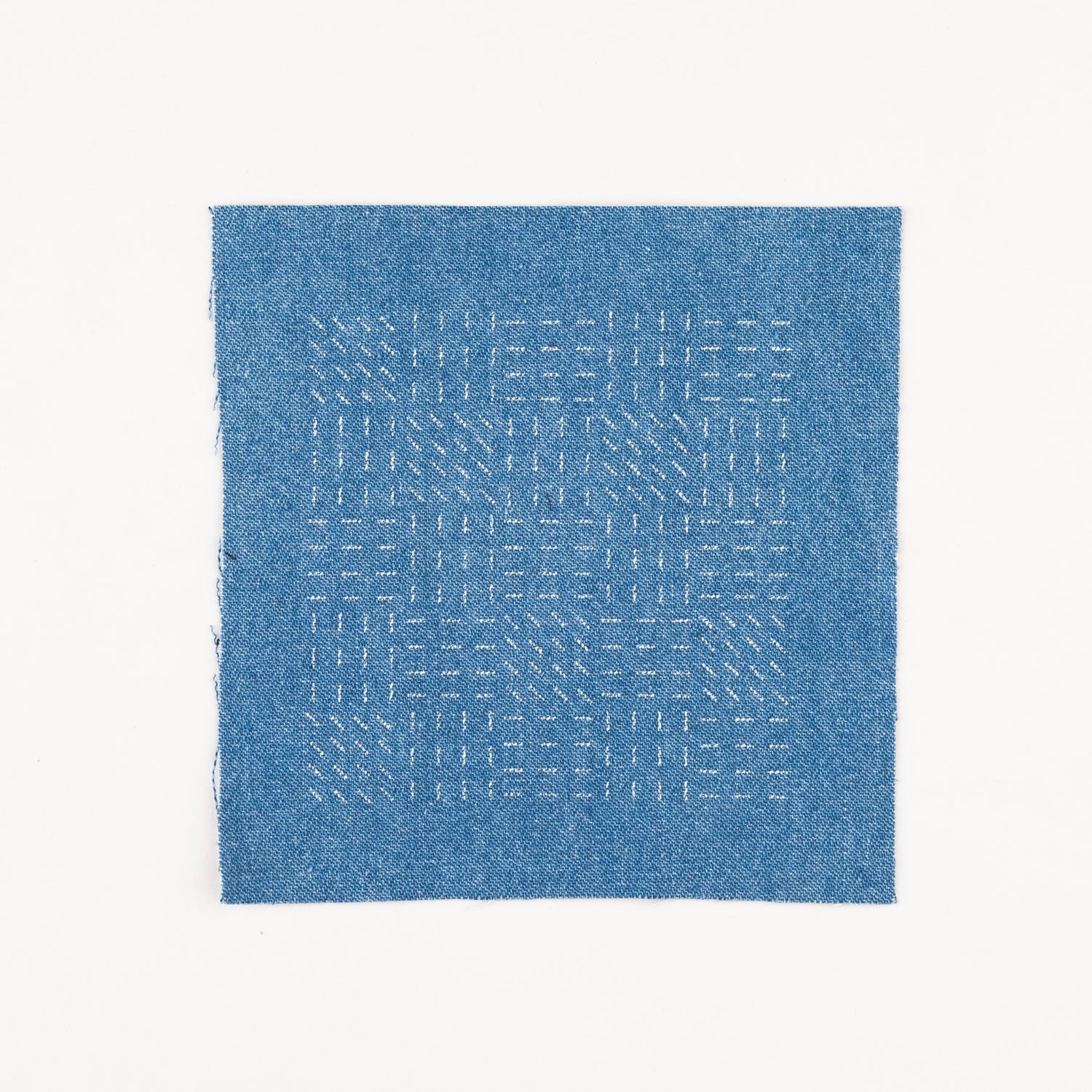 Denim Patch Embroidery Pattern Silkscreen - Miniature Rhino