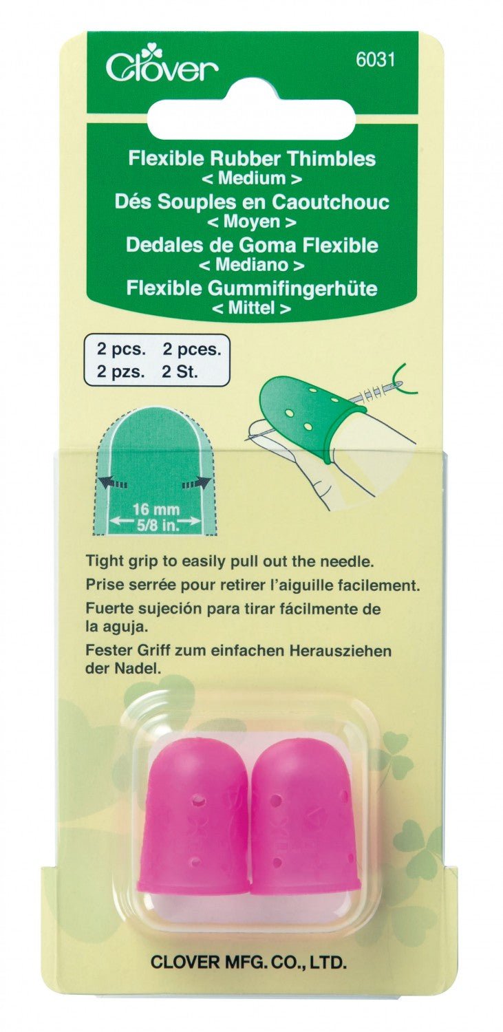 Flexible Rubber Thimbles - Miniature Rhino
