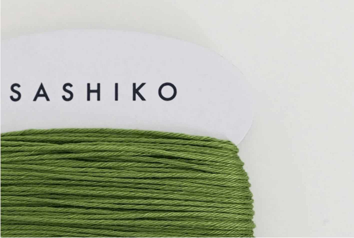 Medium Daruma Sashiko Thread Card - Miniature Rhino