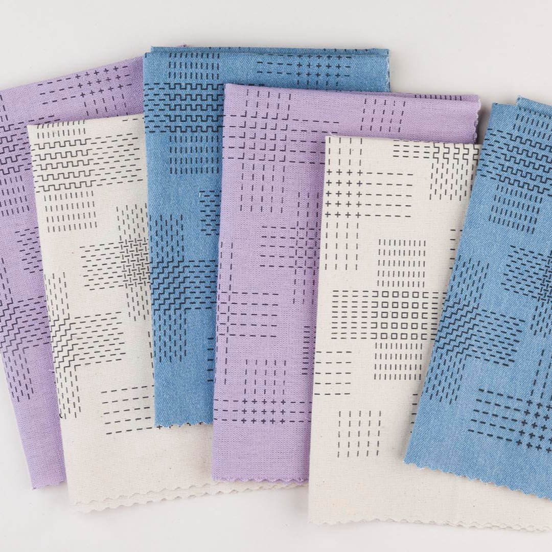 Miniature Rhino Pattern Club Embroidery Sampler - Darn Charms - Miniature Rhino