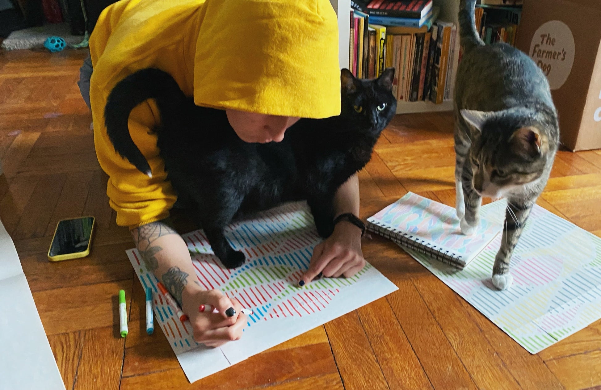 MR Pattern Club Stitch Sampler - Hills - Miniature Rhino