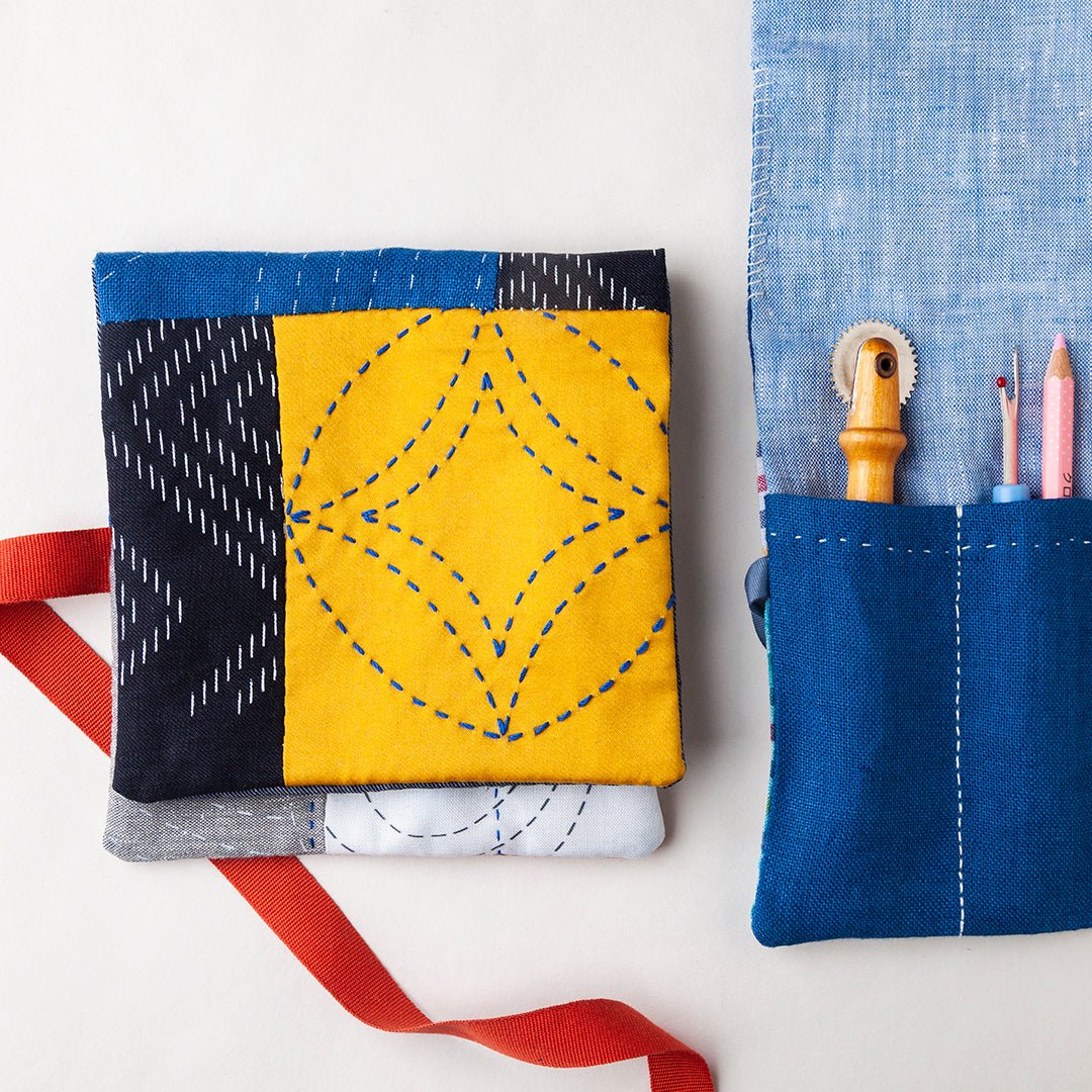 Patchwork Tool Roll PDF & VIDEO - Miniature Rhino