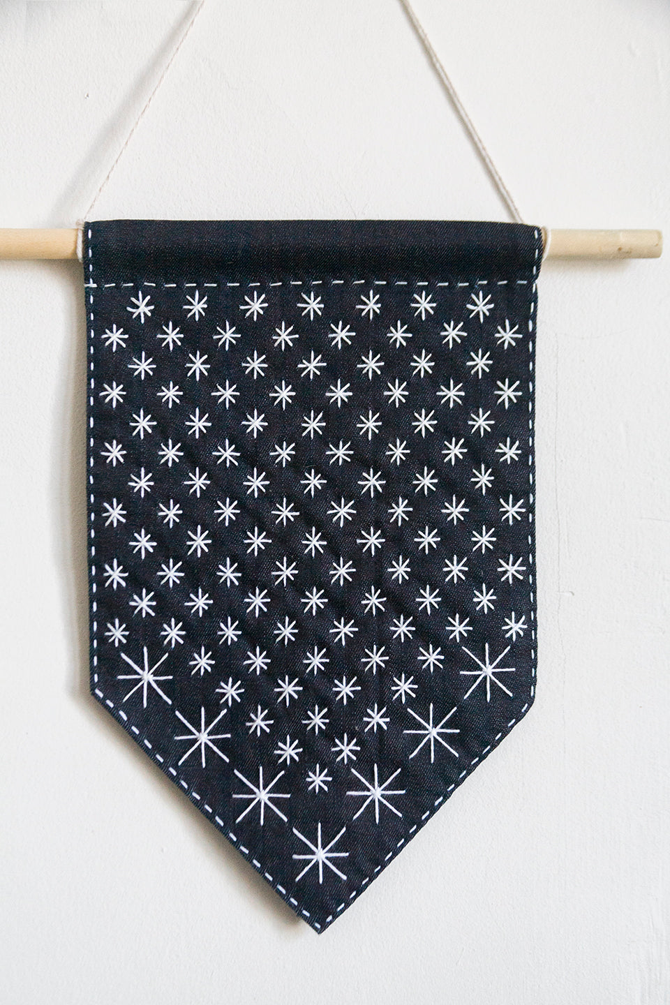 DIY Starry Sashiko Banner Kit