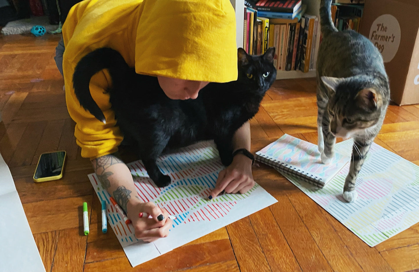 MR Pattern Club Stitch Sampler - Hills - Miniature Rhino