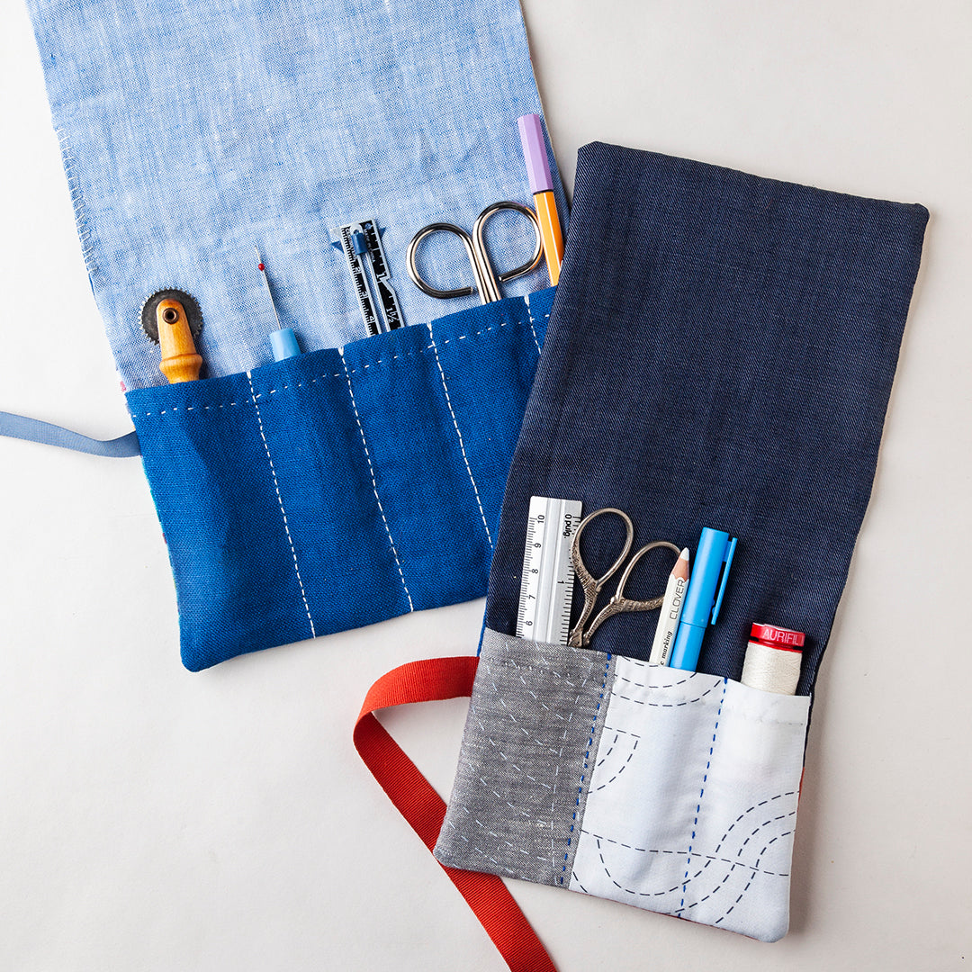 Patchwork Tool Roll, Sun. March 24, 2:30 - 4:30 pm EST