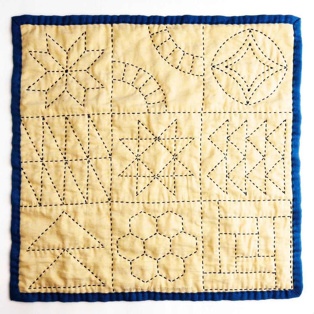 MR Pattern Club Stitch Sampler - Mini Quilt