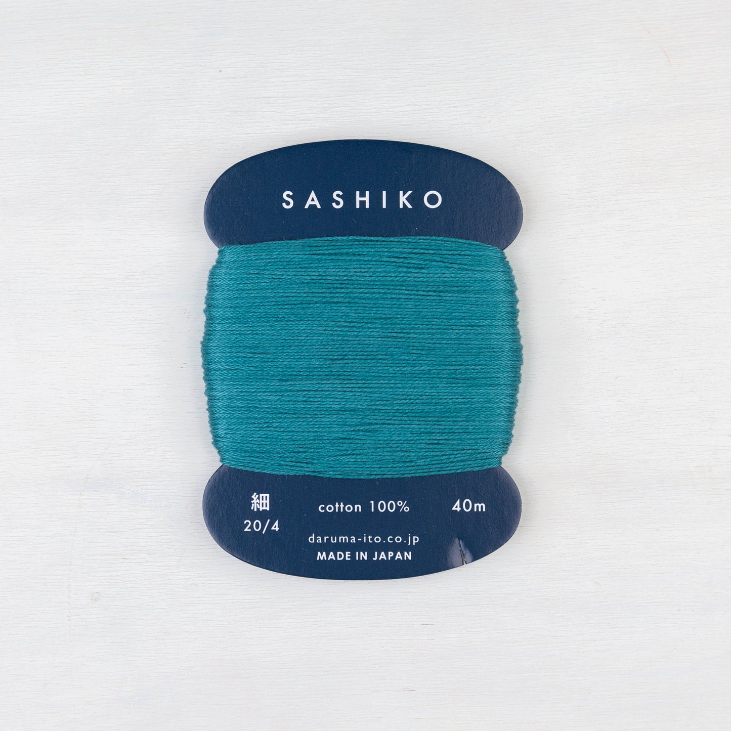 Thin Daruma Sashiko Thread Card
