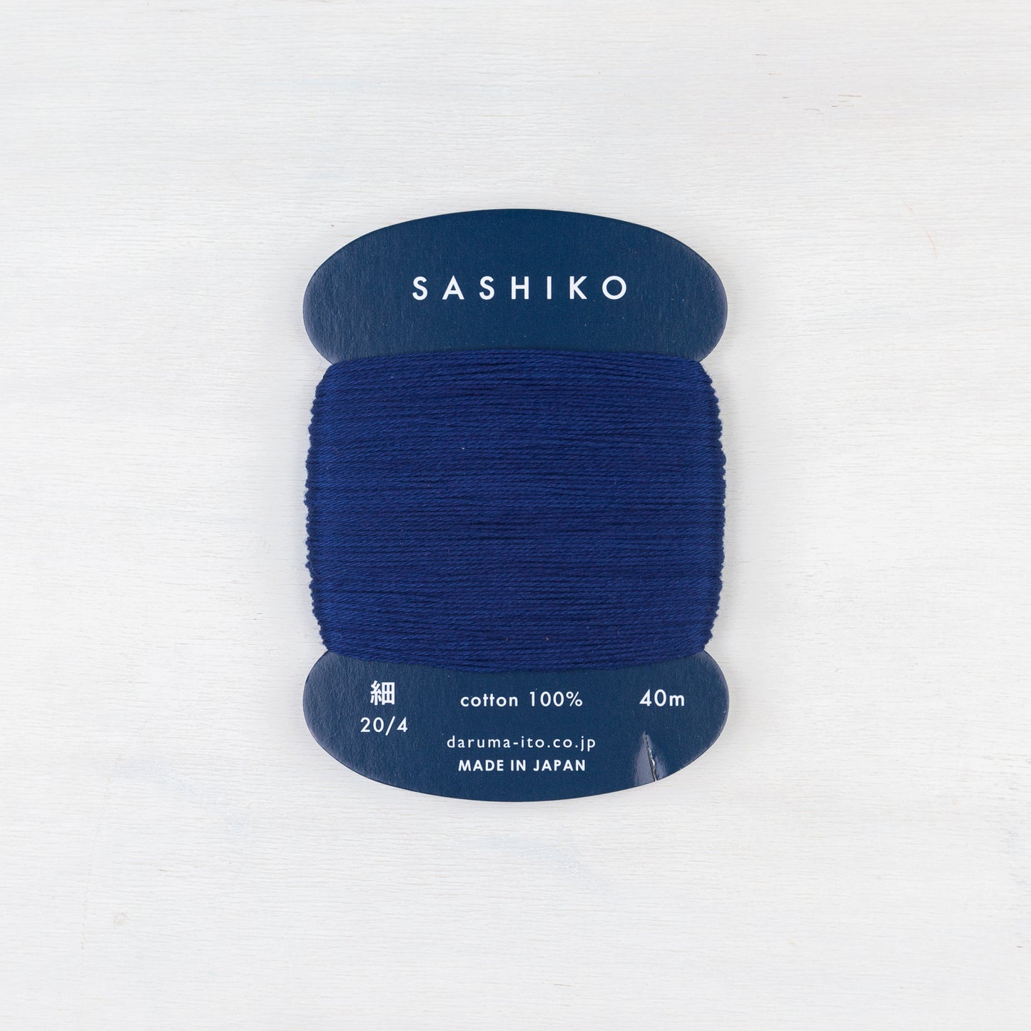 Thin Daruma Sashiko Thread Card