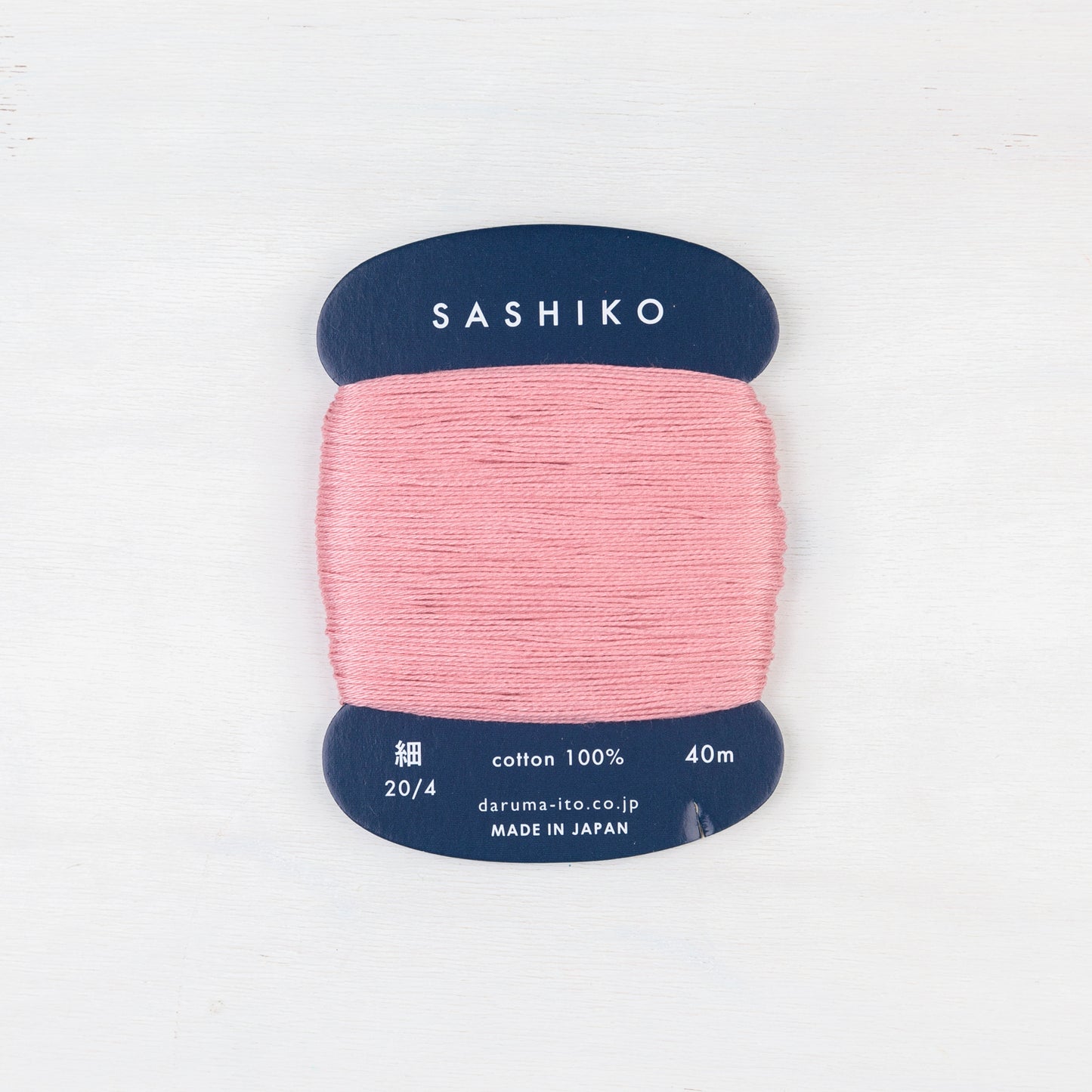 Thin Daruma Sashiko Thread Card