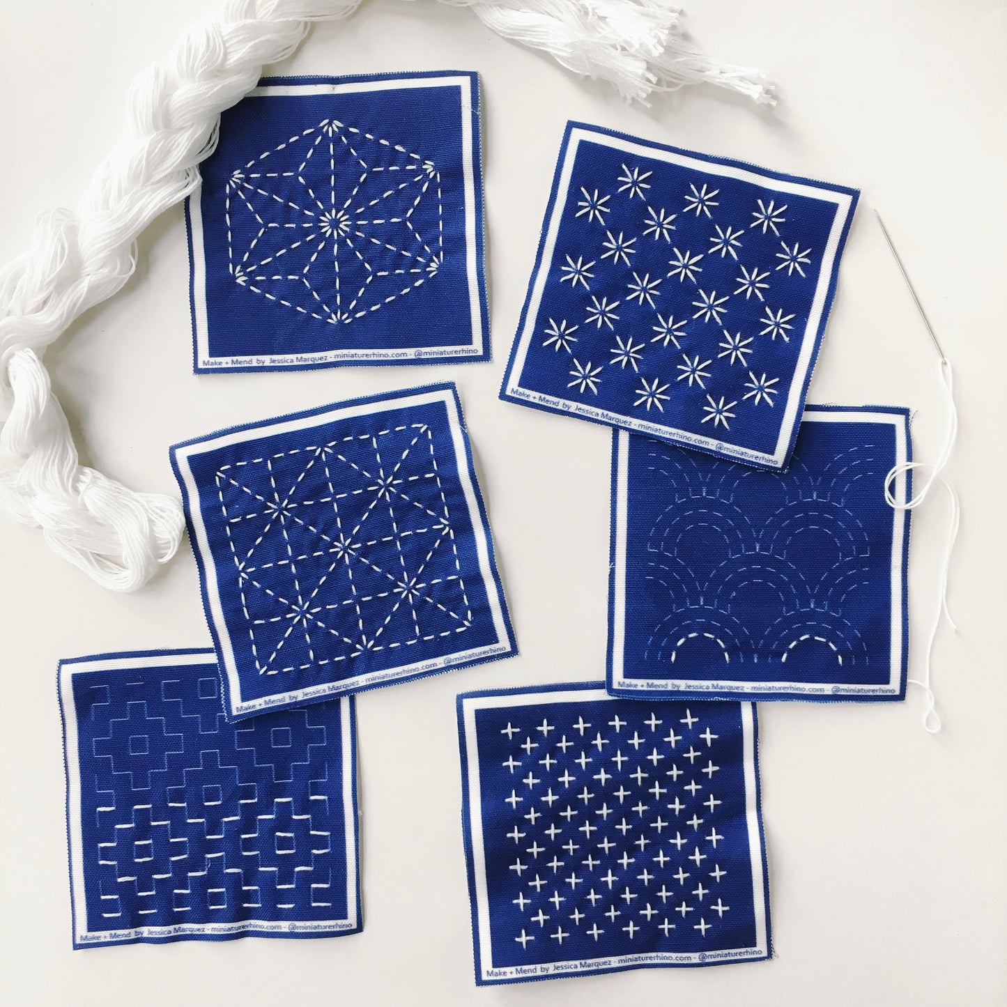 Sashiko Mini Sampler Kit