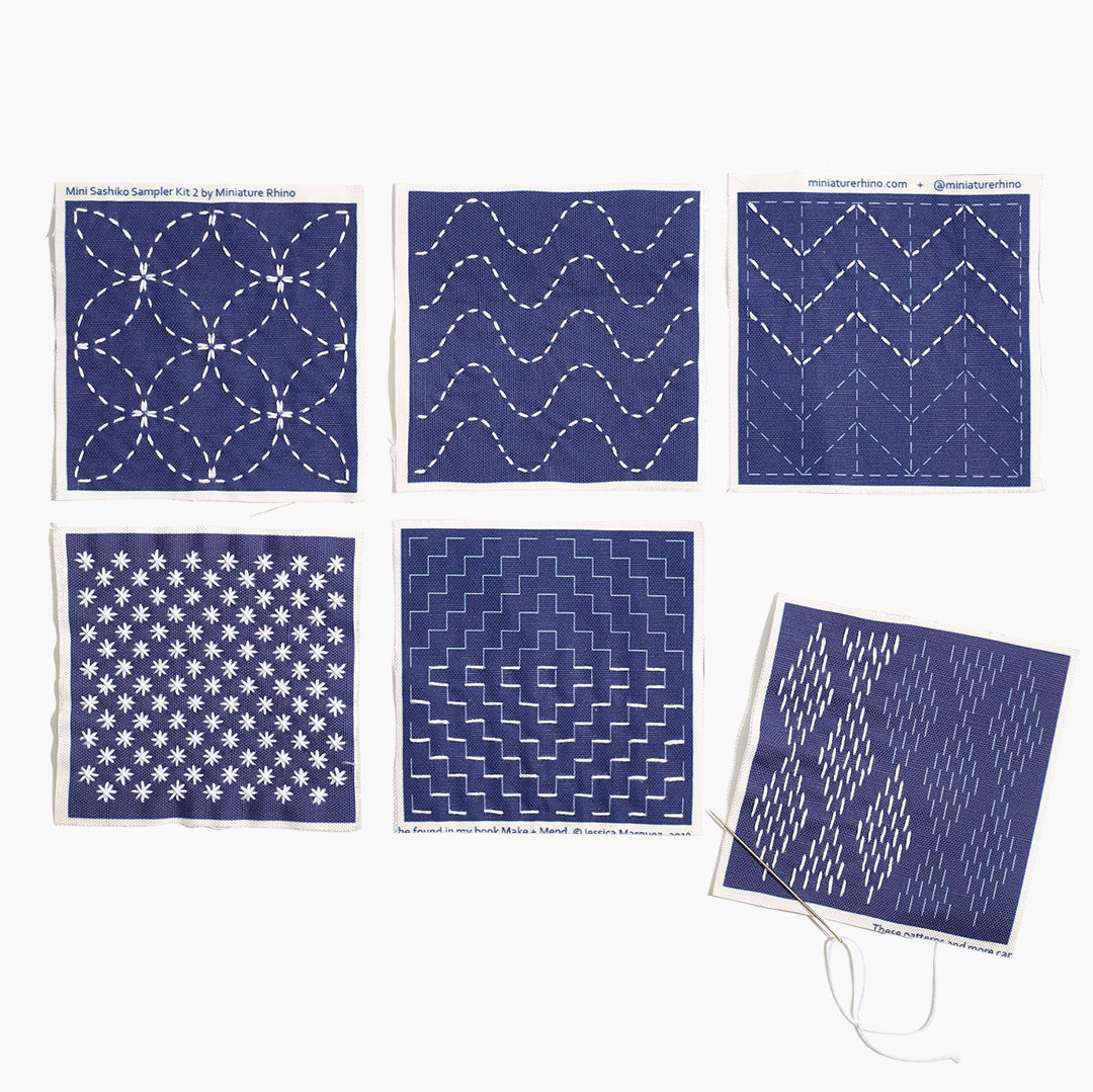 Sashiko Mini Sampler Kit 2