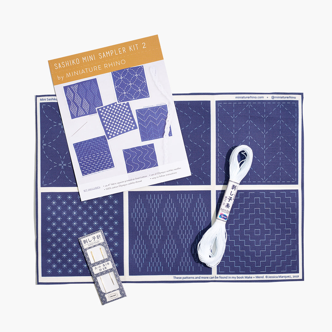 Sashiko Mini Sampler Kit 2