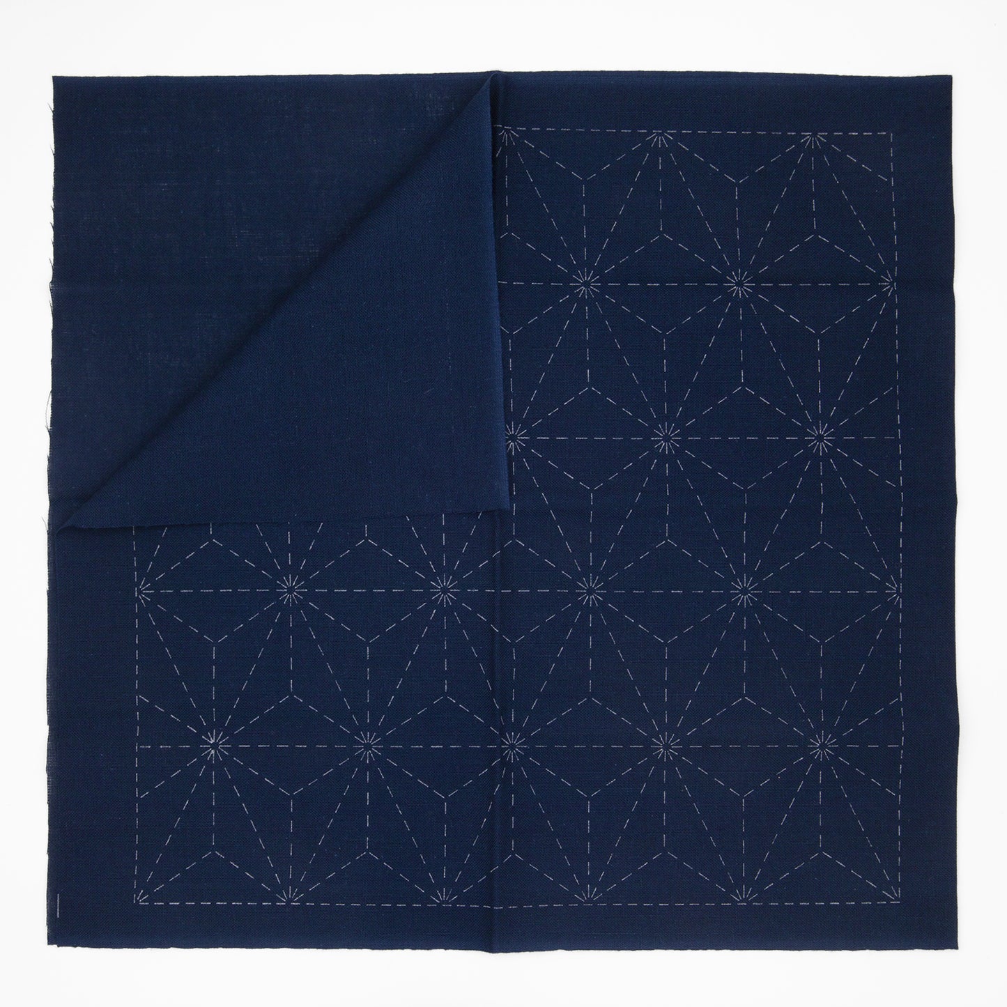 Sashiko Sampler - Asa-no-hana (Hemp Leaf Pattern)