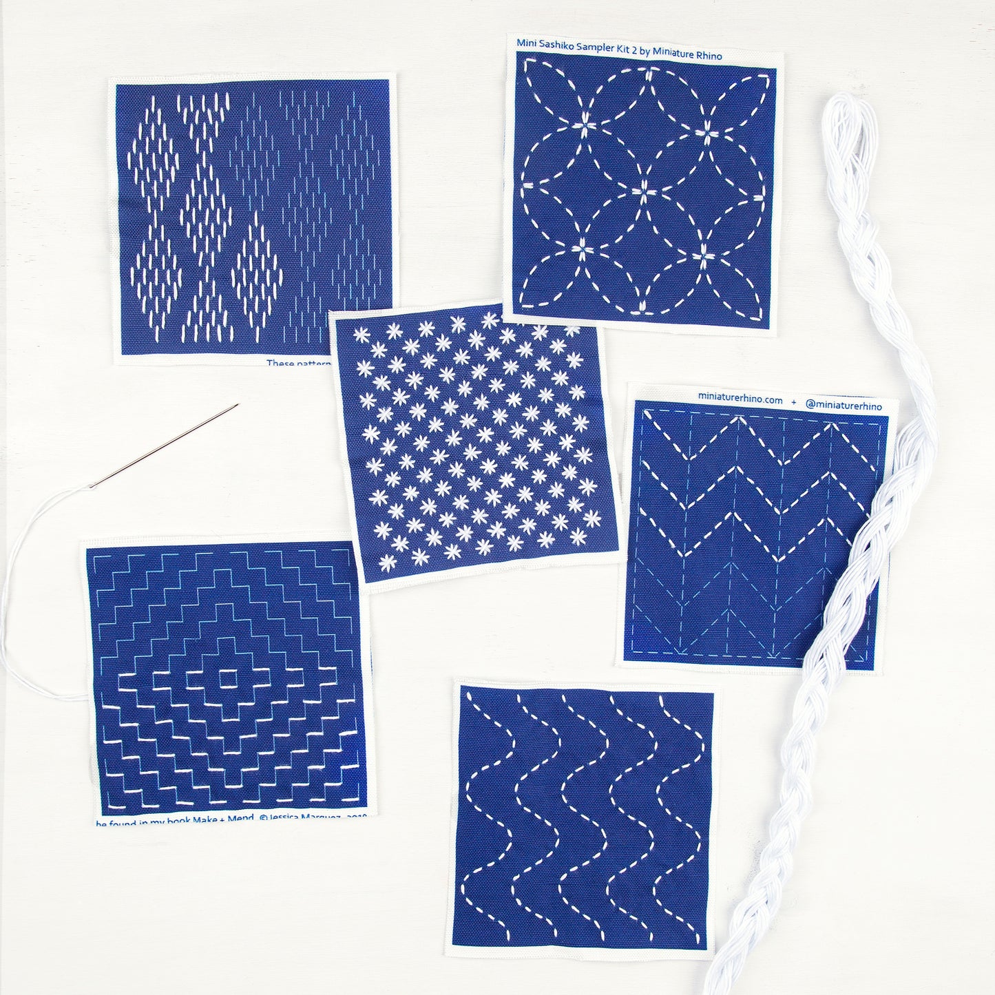 Sashiko Mini Sampler Kit 2